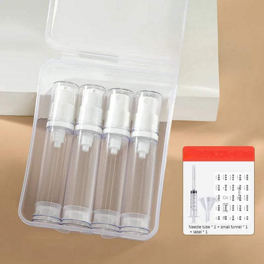 Refillable Cream/Spray Bottle Set