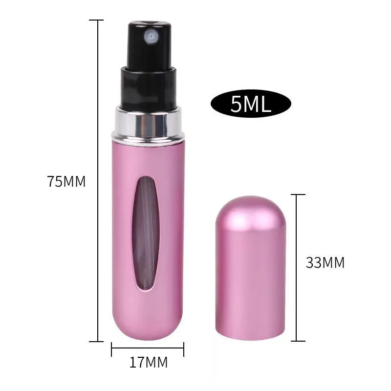 4Pcs Refillable Travel Perfume Bottle