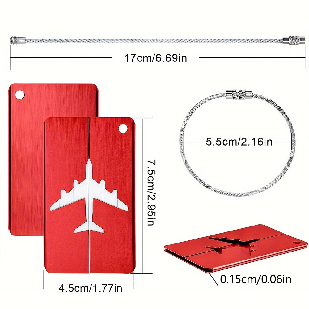 Aluminium Luggage Tags