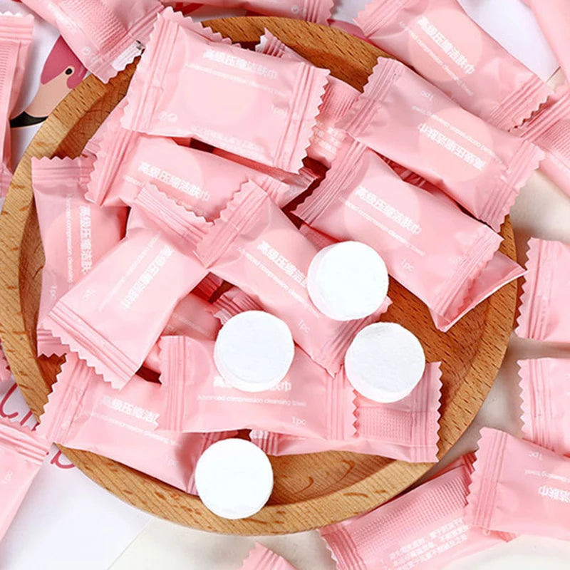 200Pcs Travel Capsule Wipes