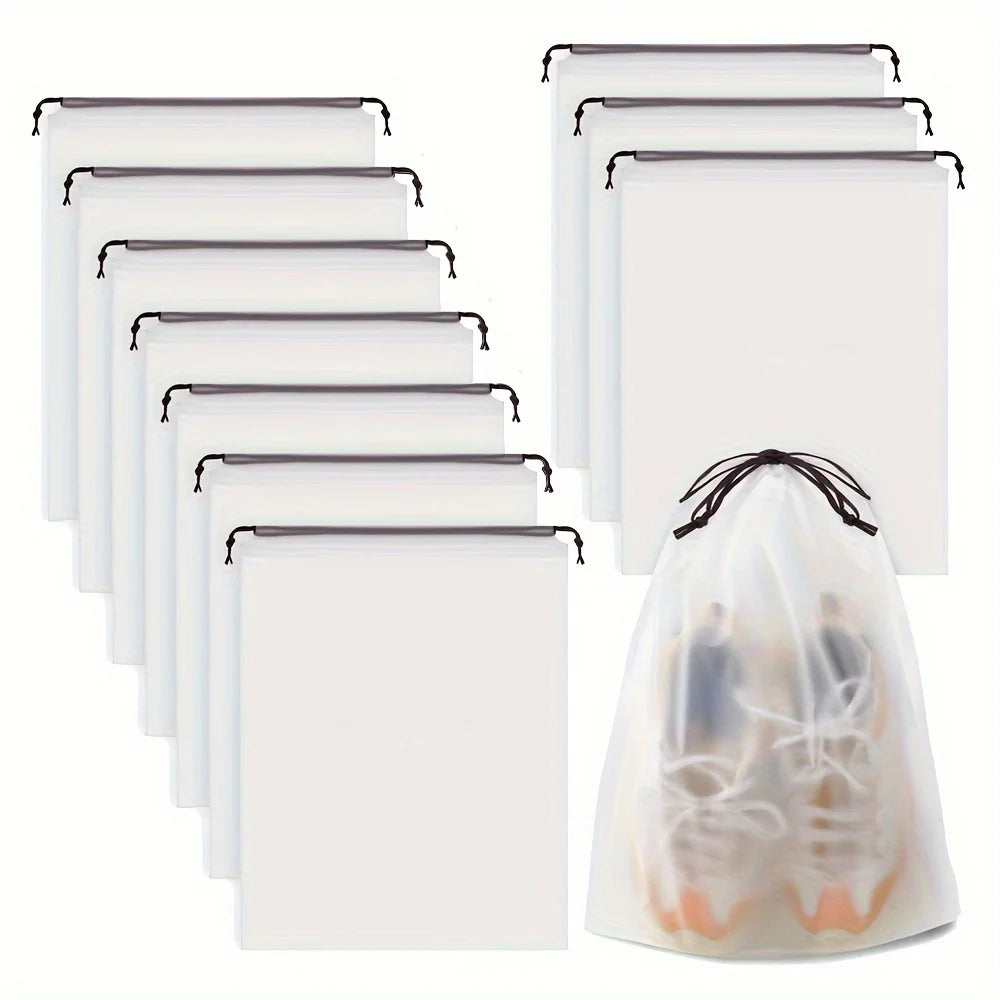 Transparent Travel Drawstring Bag