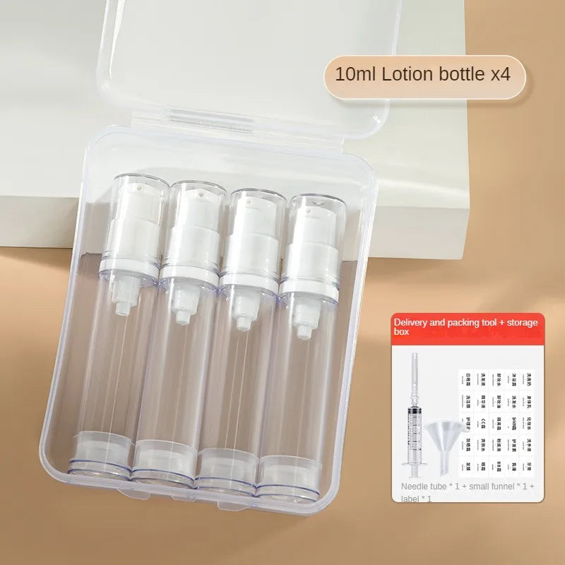 Refillable Cream/Spray Bottle Set