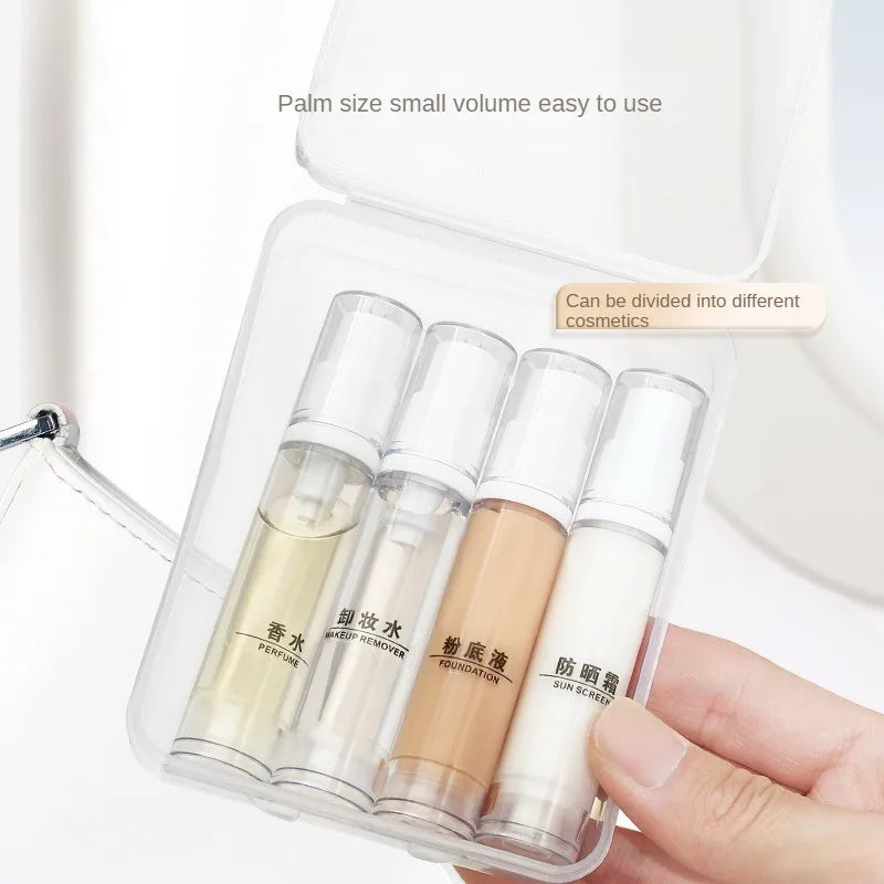 Refillable Cream/Spray Bottle Set